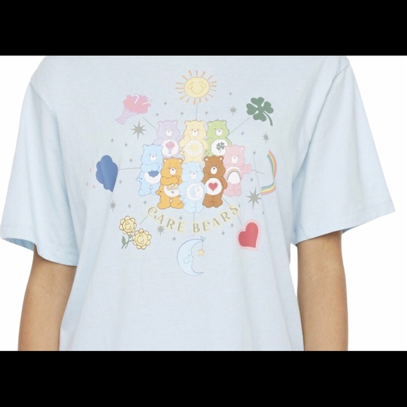Care Bears T Shirt Retro 80's Crew Oversized M - Picture 3 of 4